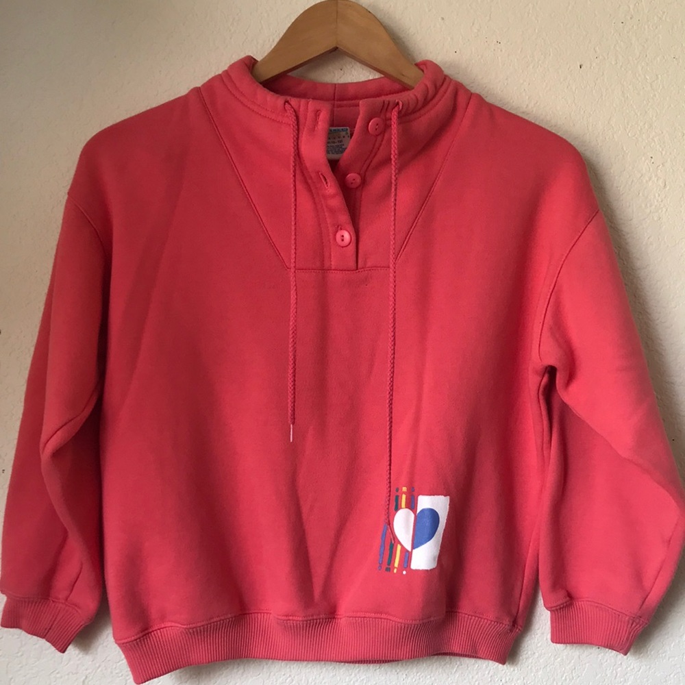Girls vintage 80s/ 90s cheetah brand sweatshirt